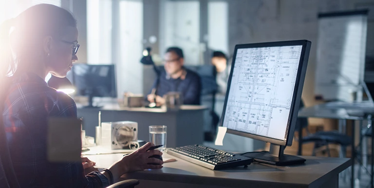 Sustainable infrastructure planning showing scalable systems, environmental impact, and long-term growth strategy.