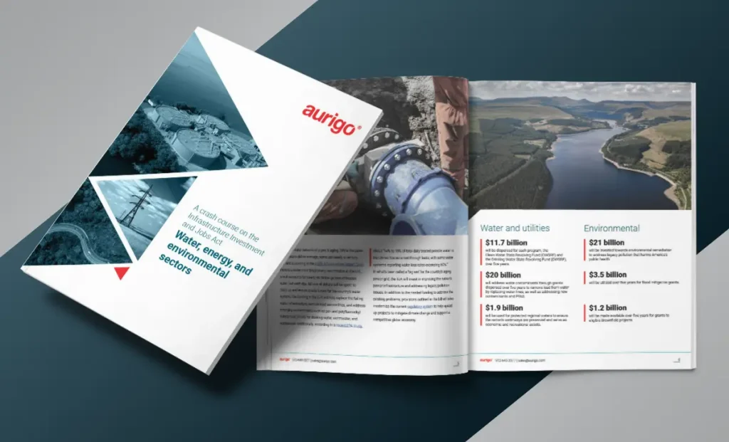 Water infrastructure construction dashboard that tracks projects, plans resources, and provides performance insights.